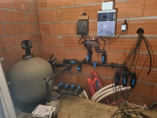 Installation d'une filtration de piscine, L'Isle-Jourdain, SUD O PLUS PISCINES