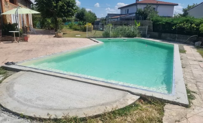 Pose d'un liner, L'Isle-Jourdain, SUD O PLUS PISCINES